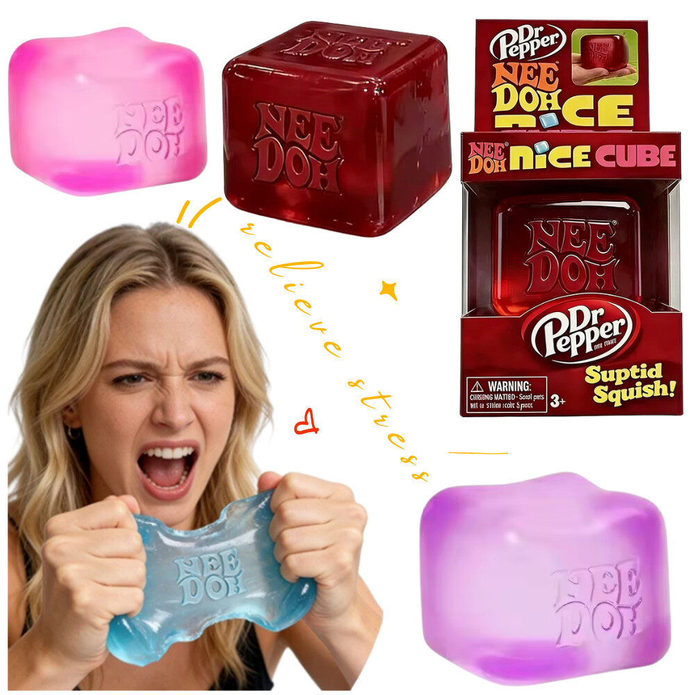 Fidget Cube Original - @New Schylling Needoh Nice Sensory Squeezing