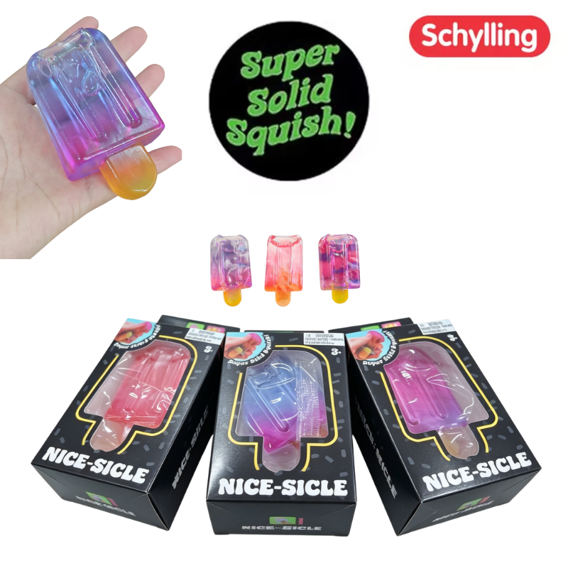 Fidget Cube Original - 1/3pcs Ice Cream Nice Cube Squishy
