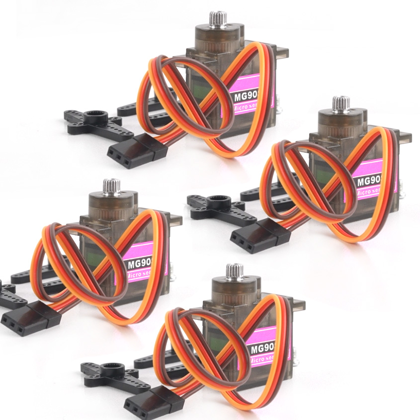 4PCS 9g MG90S All Metal Gear M - Model Airplane Plastic ulasan dan harga