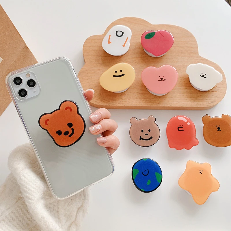 Cute Cartoon Bear Korean Foldi - Pop Display Shelf ulasan dan harga