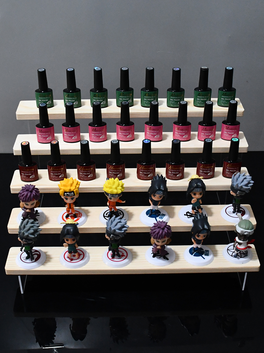 Acrylic Risers Display Shelf W - Display Risers Set ulasan dan harga