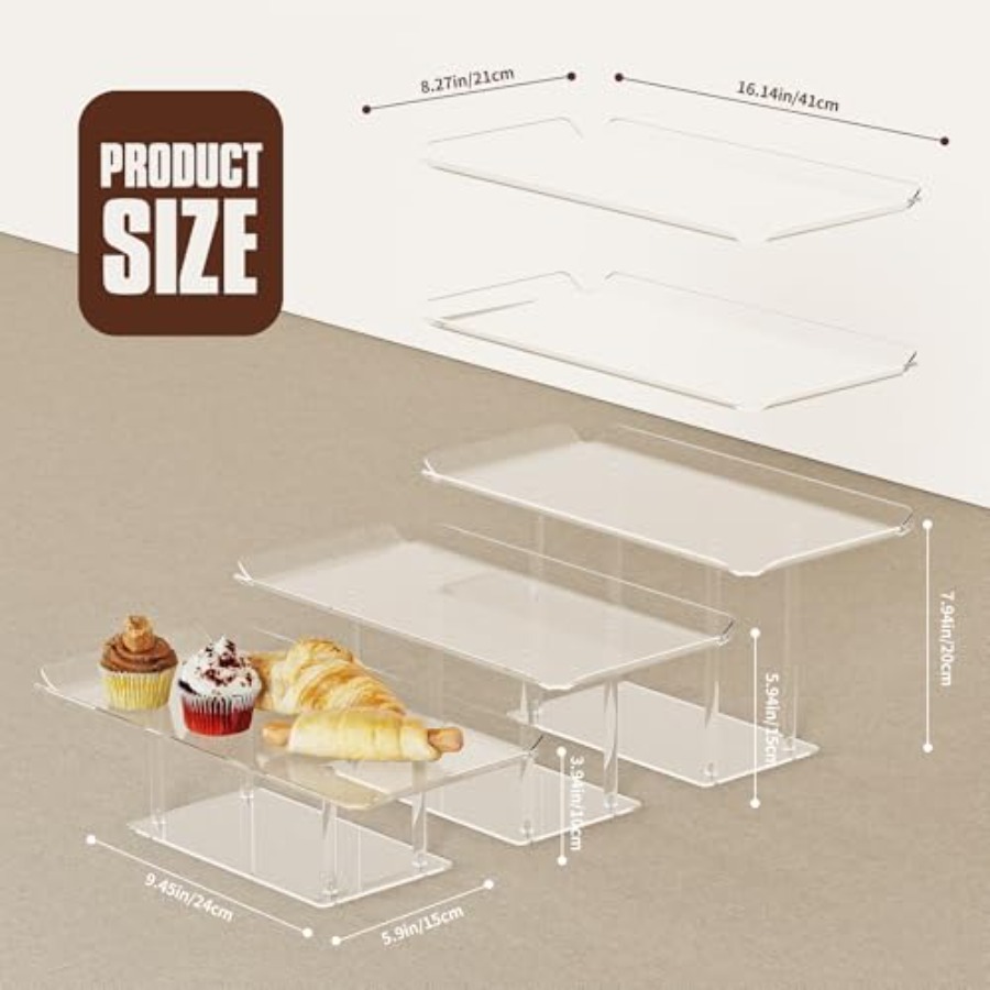 6 Pack Dessert Table Display S - Display Risers Set ulasan dan harga