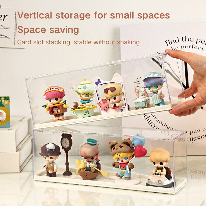 Dustproof Stackable Figure Sto - Pop Display Shelf ulasan dan harga