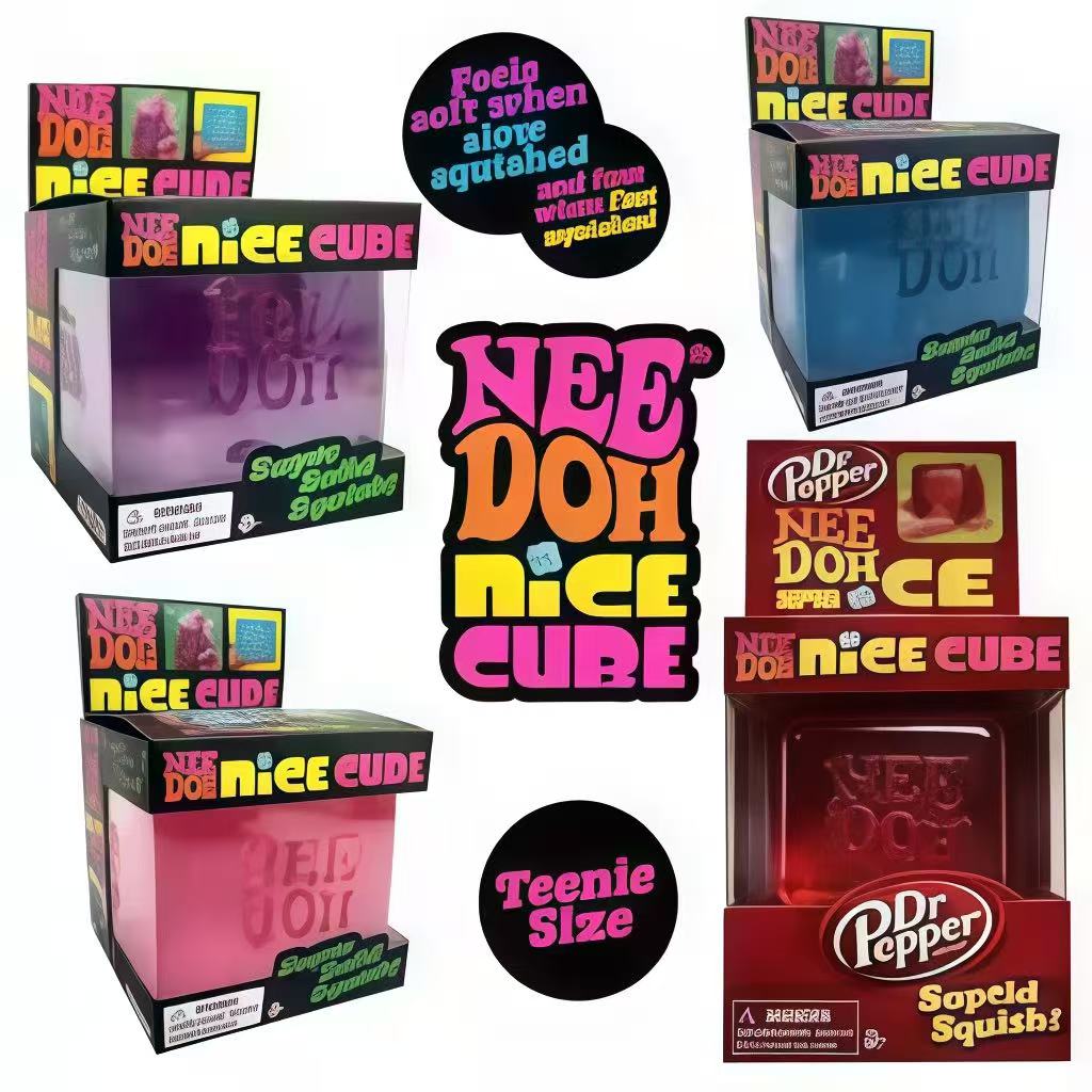 Dr Pepper x NeeDoh Nice Cube S - Fidget Cube Original ulasan dan harga