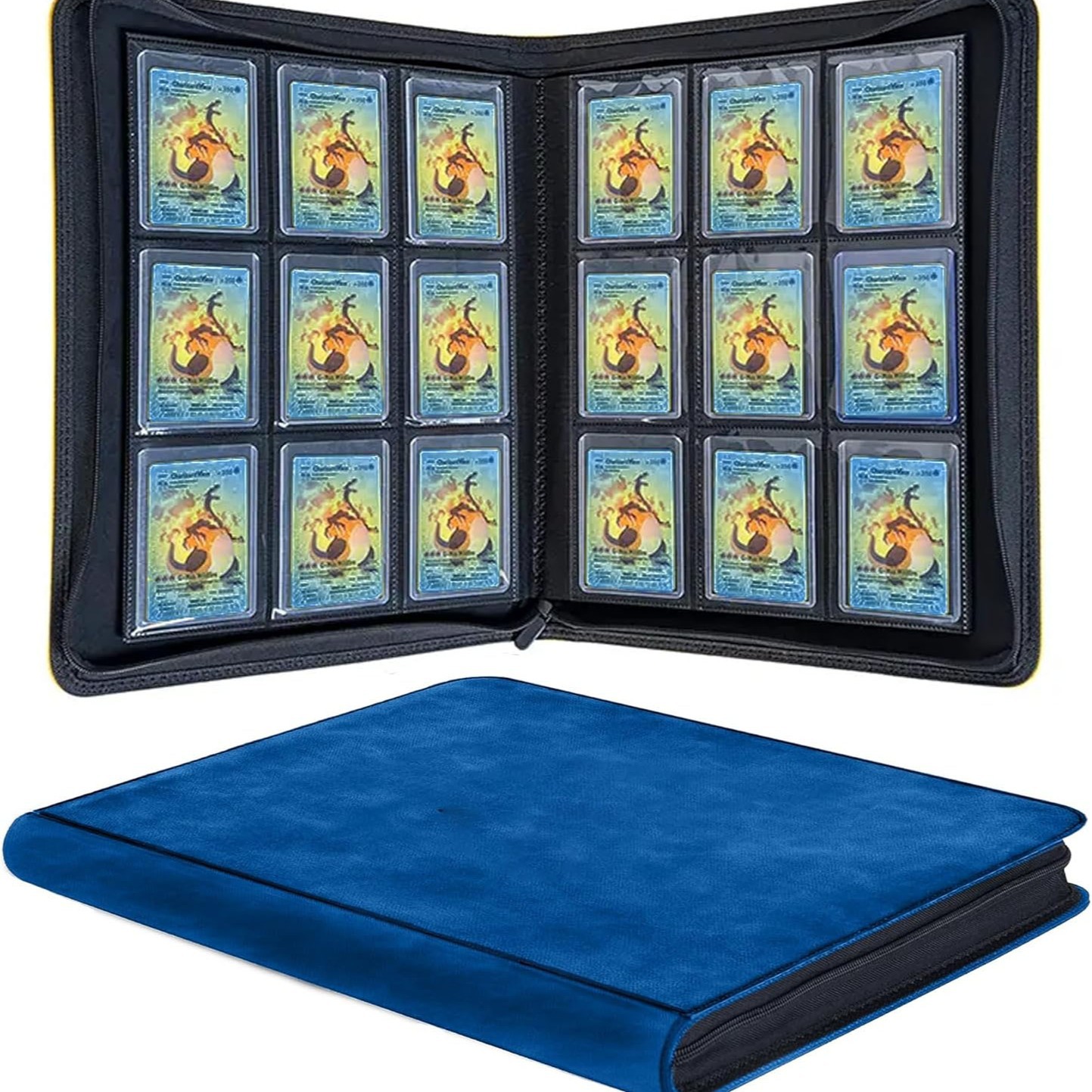 PU Suede 288 Hold TCG Card Bin - Pokemon Binder Card ulasan dan harga