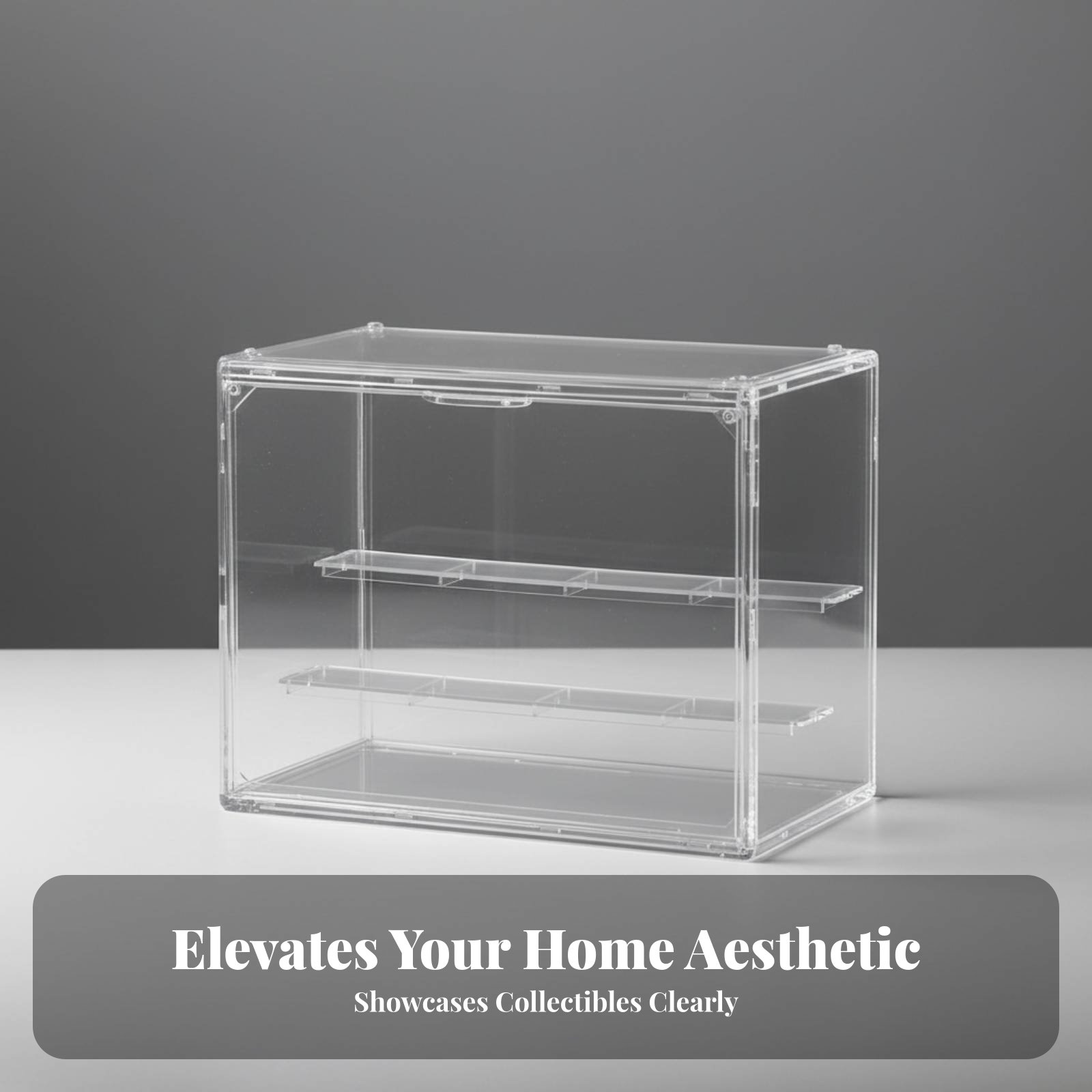 Clear Acrylic Display Case Hig - Display Case Acrylic ulasan dan harga