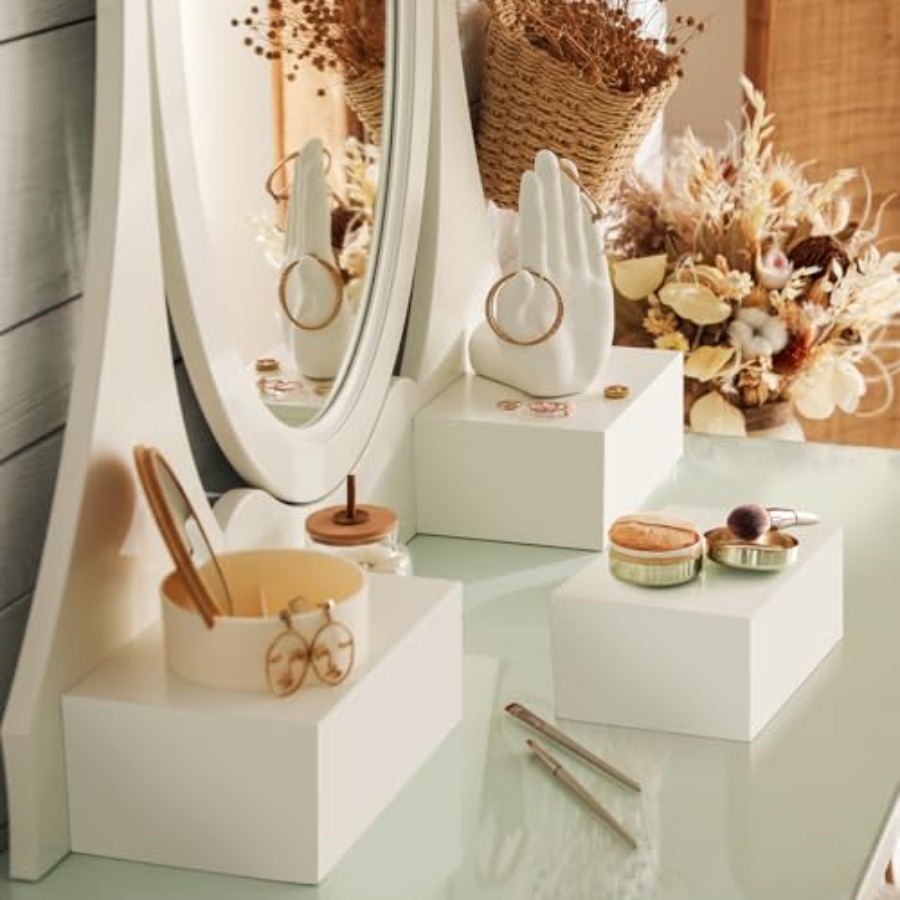 Buffet Risers Set of 10 Acryli - Display Risers Set ulasan dan harga