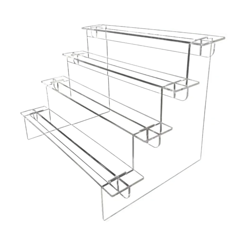 1-5 Tier Acrylic Display Stand - Display Risers Set ulasan dan harga