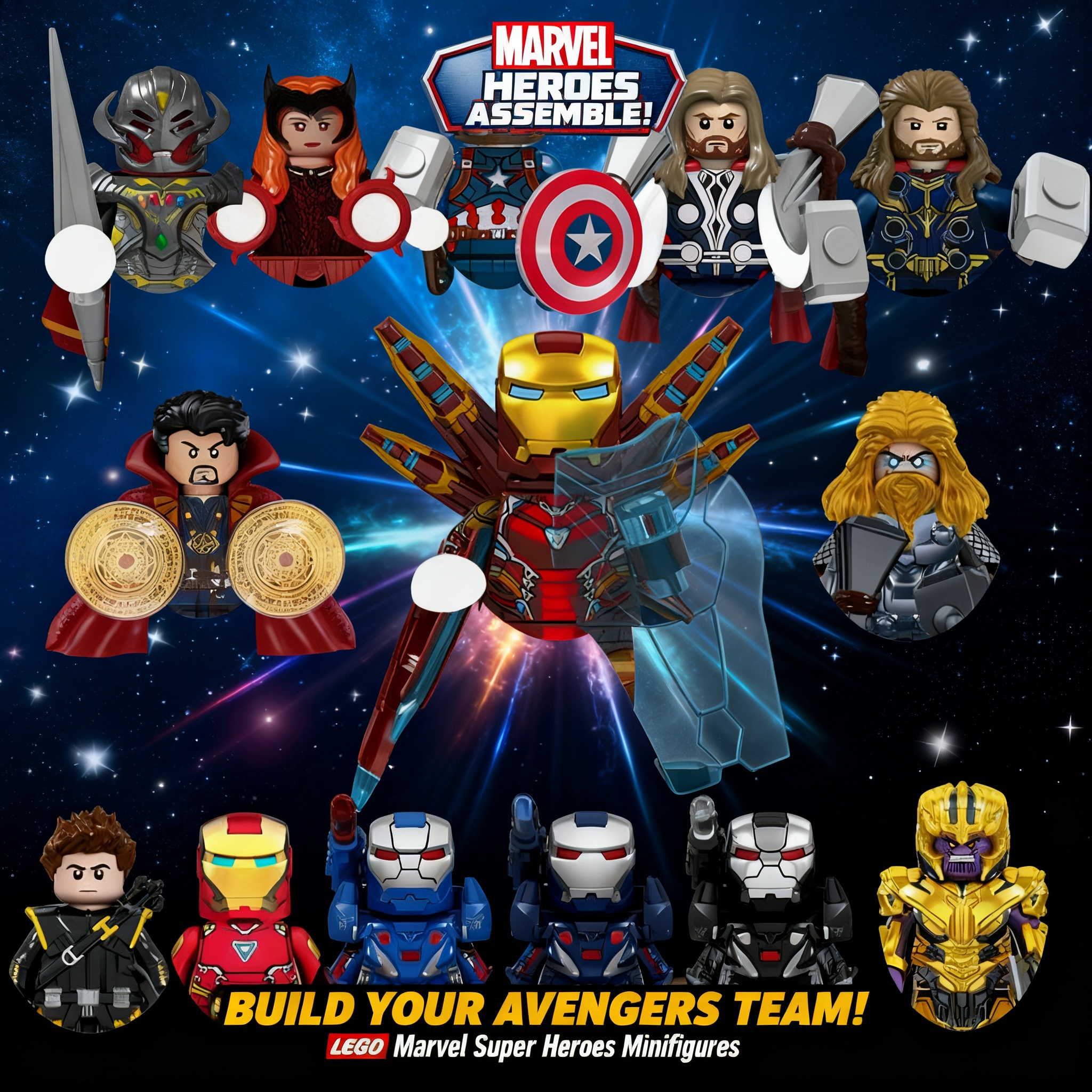 2026 Marvel Building Blocks Br - Building Block Mini ulasan dan harga
