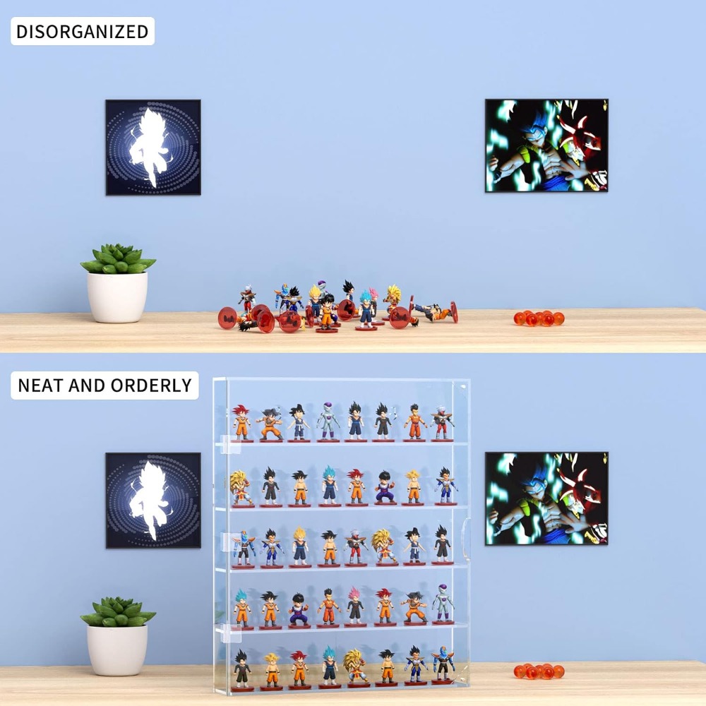 5-Tier Acrylic Display Case fo - Display Case Acrylic ulasan dan harga