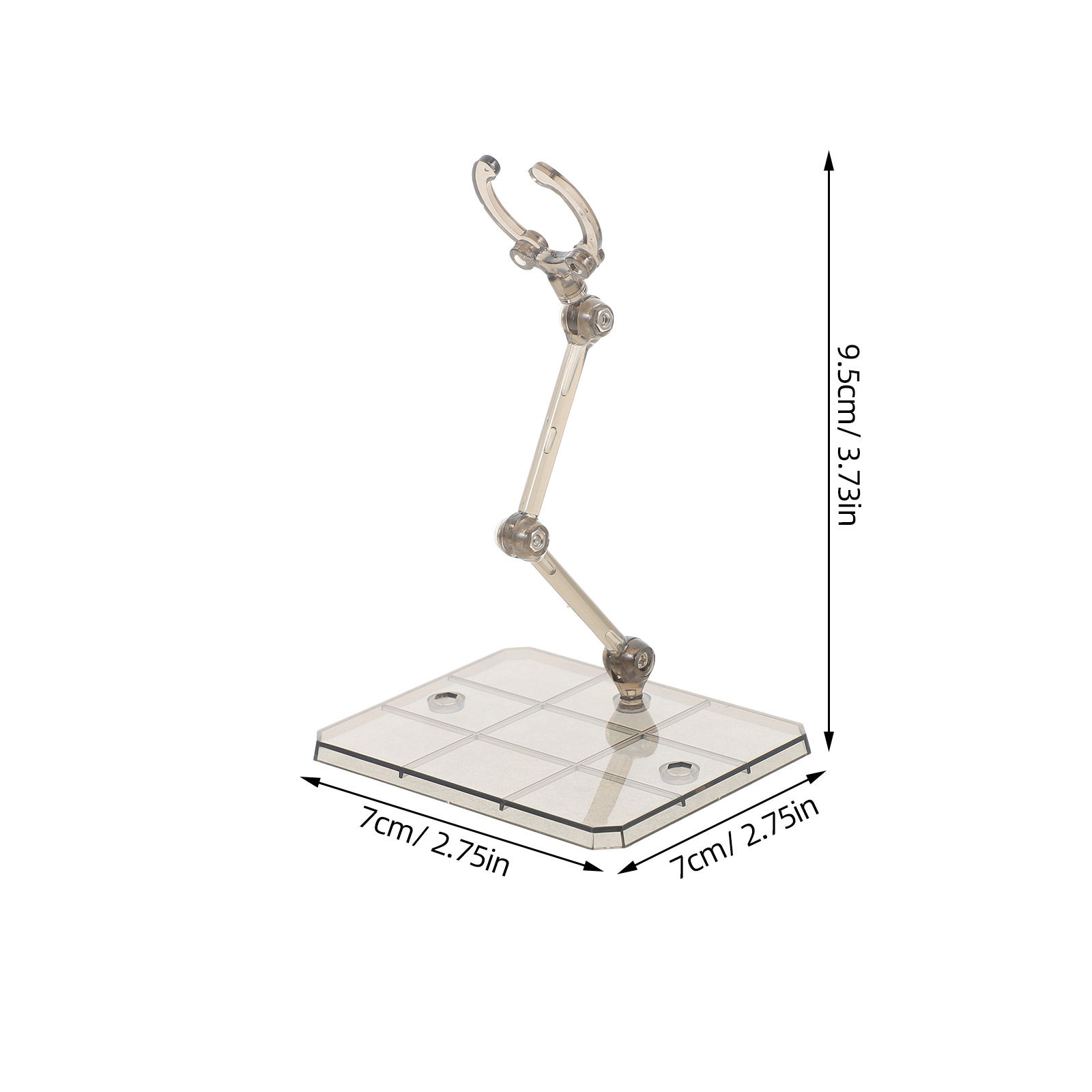 3Pcs Adjustable Plastic Action - Action Figure Stand ulasan dan harga