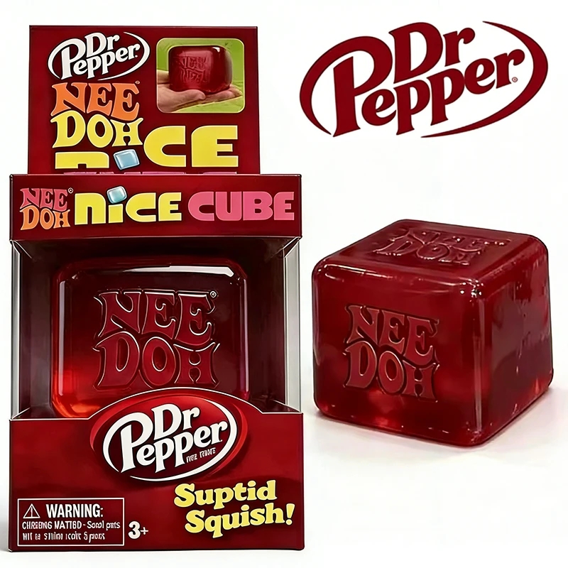 =* Dr Pepper x NeeDoh Nice Cub - Fidget Cube Original ulasan dan harga