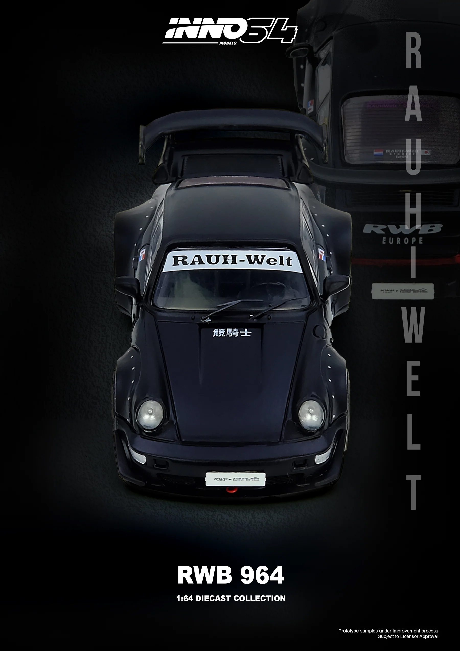 INNO64 1:64 Porsche 911 RWB 96 - Die Cast Car 1 64 ulasan dan harga