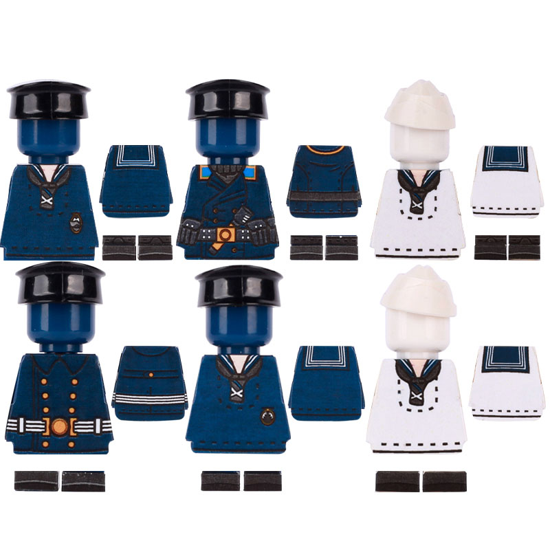 WW2 Military Soldier Printed P - Lego Minifigure Holder ulasan dan harga