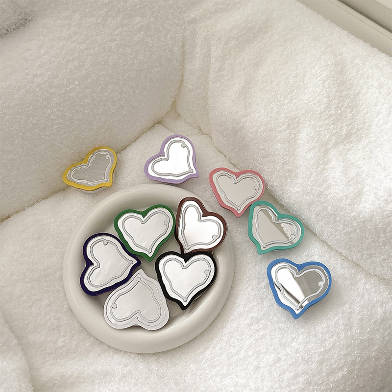 Simple Niche Colorful Heart Ma - Pop Display Shelf ulasan dan harga