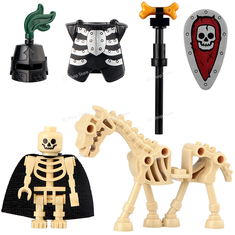 AX9815 AX9816 Medieval Knight  - Lego Minifigure Holder ulasan dan harga