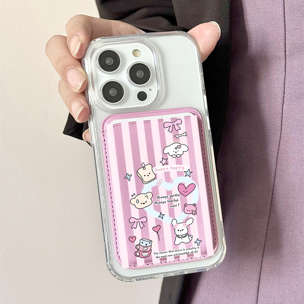 Cute Girly Sketch Style Leathe - Card Top Loader ulasan dan harga