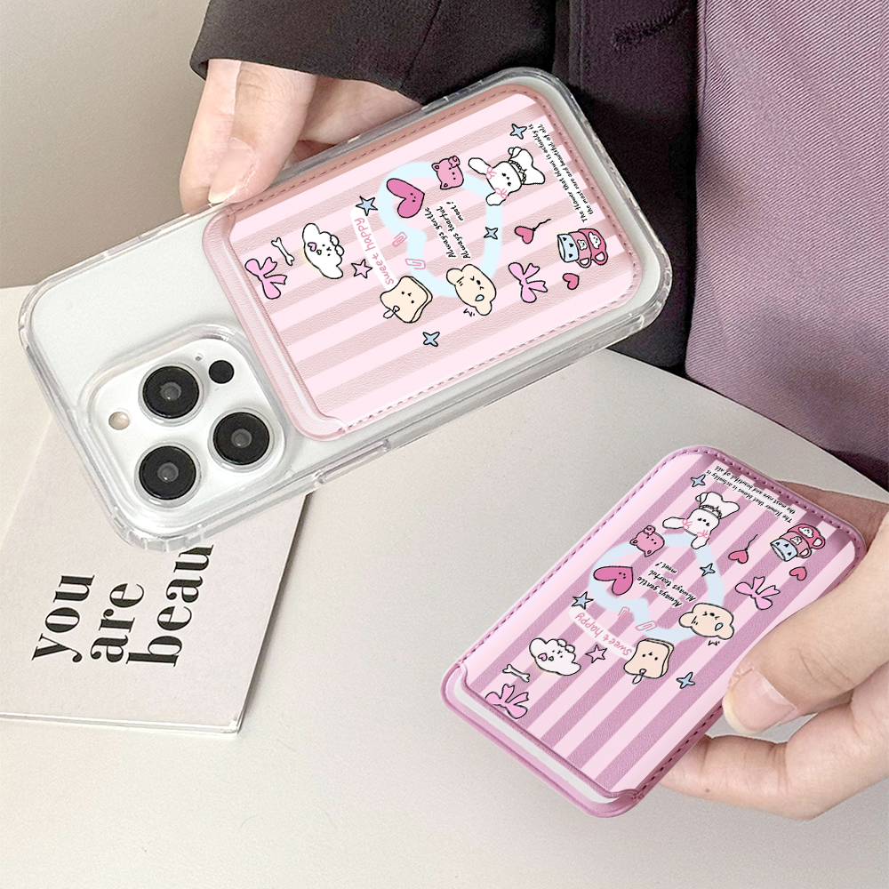 Cute Girly Sketch Style Leathe - Card Top Loader ulasan dan harga