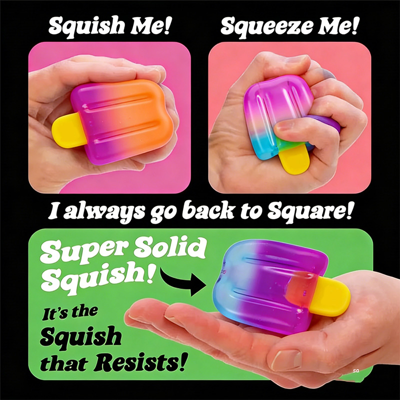 1/3pcs Ice Cream Nice Cube Squ - Fidget Cube Original ulasan dan harga