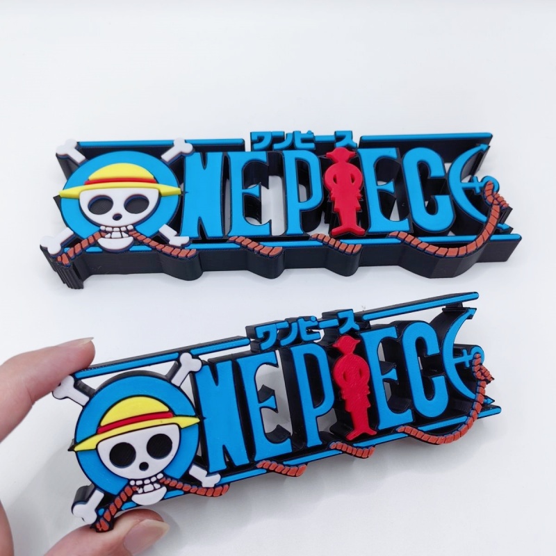 One Piece Logo Stand Action Fi - Action Figure Stand ulasan dan harga