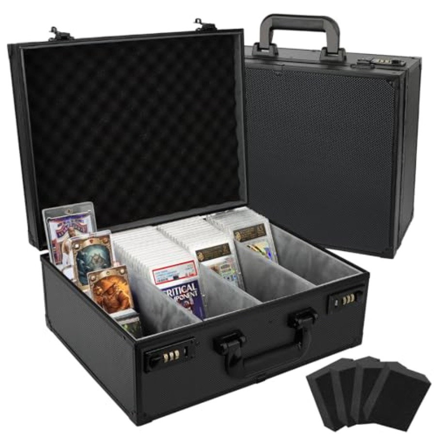 Graded Card Storage Box Holds  - Card Top Loader ulasan dan harga