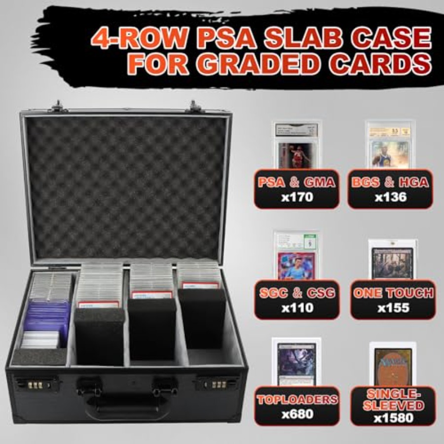 Graded Card Storage Box Holds  - Card Top Loader ulasan dan harga