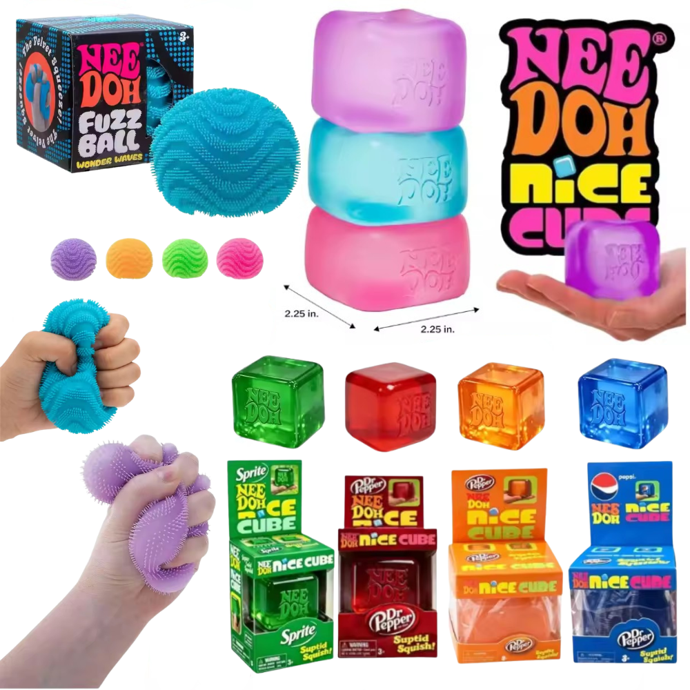 Schylling Nee Doh Nice Cube Fu - Fidget Cube Original ulasan dan harga