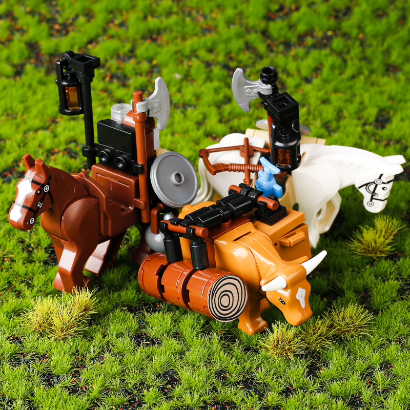 Medieval Castle Knight Soldier - Lego Minifigure Holder ulasan dan harga