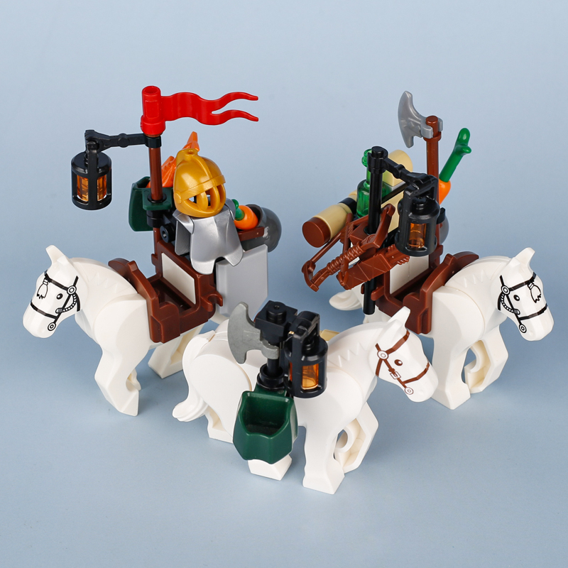 Medieval Castle Knight Soldier - Lego Minifigure Holder ulasan dan harga