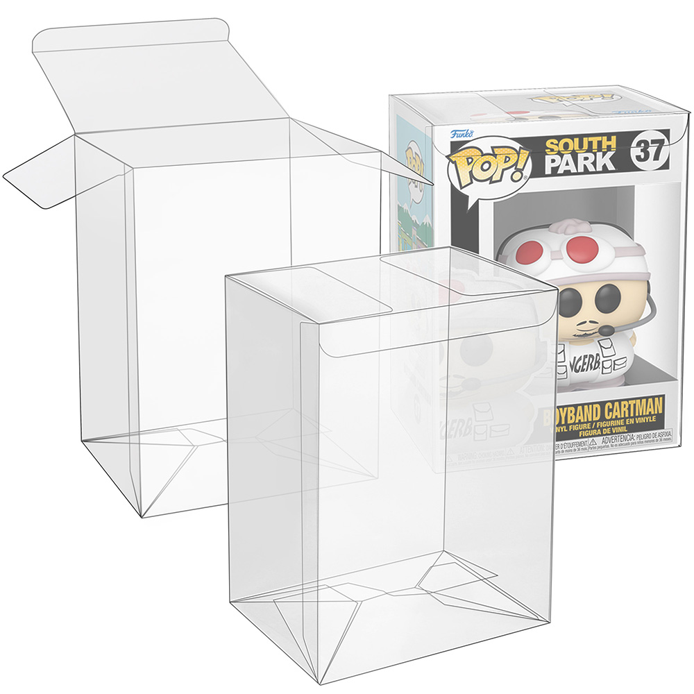 50PCS Clear Protective Box for - Funko Pop Protector ulasan dan harga