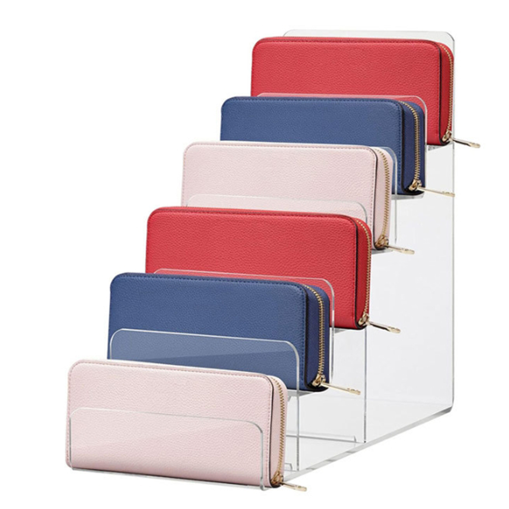 4/6 Tiers Acrylic Wallet Displ - Display Risers Set ulasan dan harga
