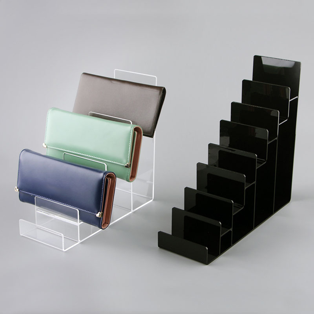 4/6 Tiers Acrylic Wallet Displ - Display Risers Set ulasan dan harga