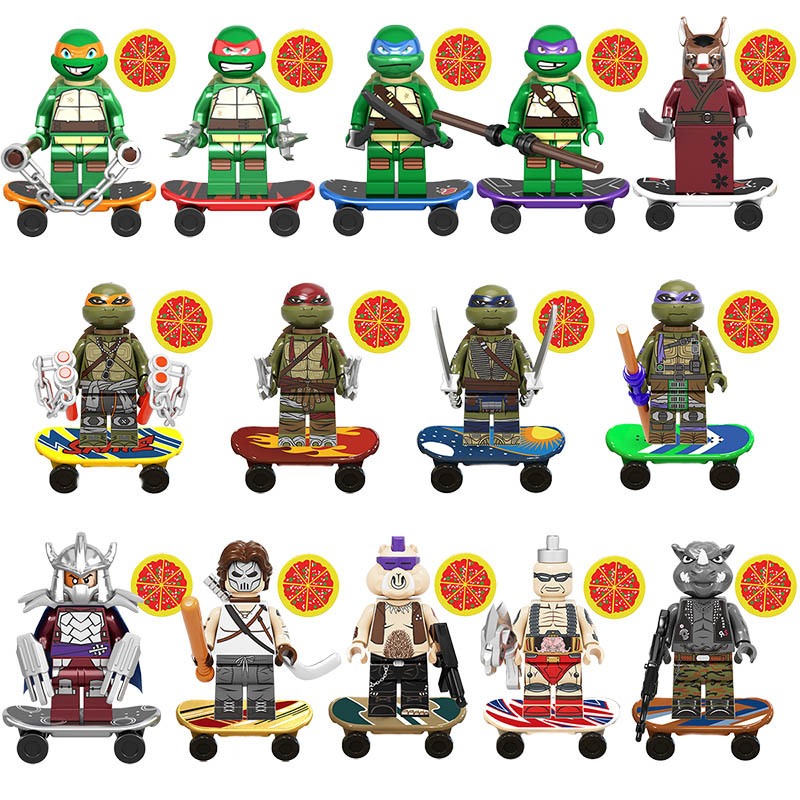 KDL831 cartoon series Teenage  - Building Block Mini ulasan dan harga
