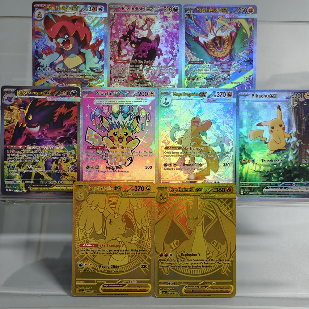 DIY Proxy PTCG English ASC Meg - Pokemon Binder Card ulasan dan harga