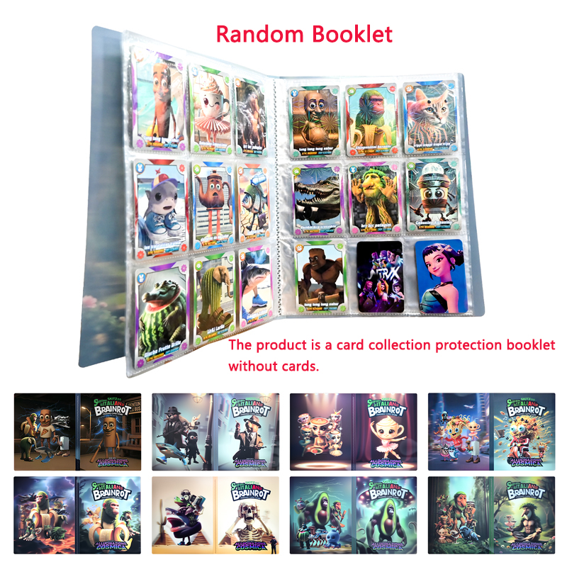 216 Pocket /set Italian Brainr - Trading Card Binder ulasan dan harga