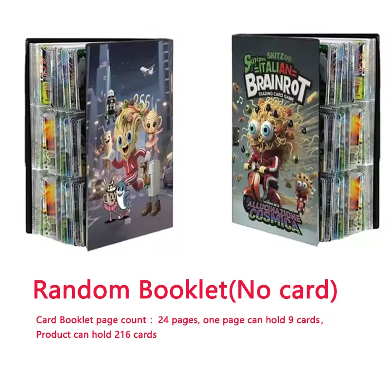 216 Pocket /set Italian Brainr - Trading Card Binder ulasan dan harga