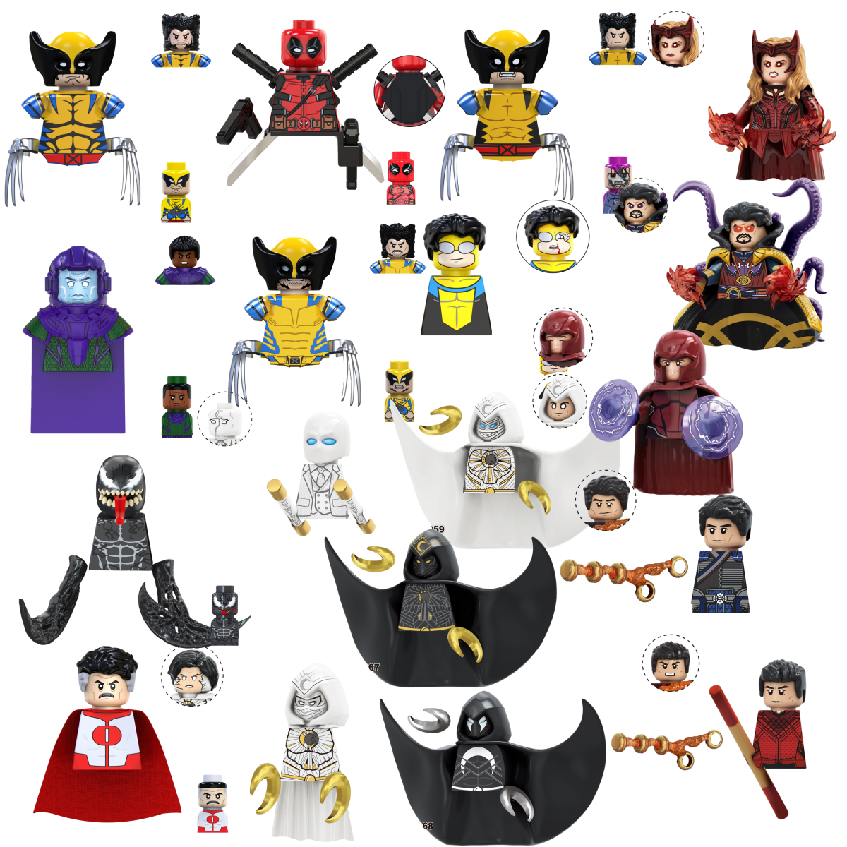 Blind Box Mini Building Blocks - Building Block Mini ulasan dan harga