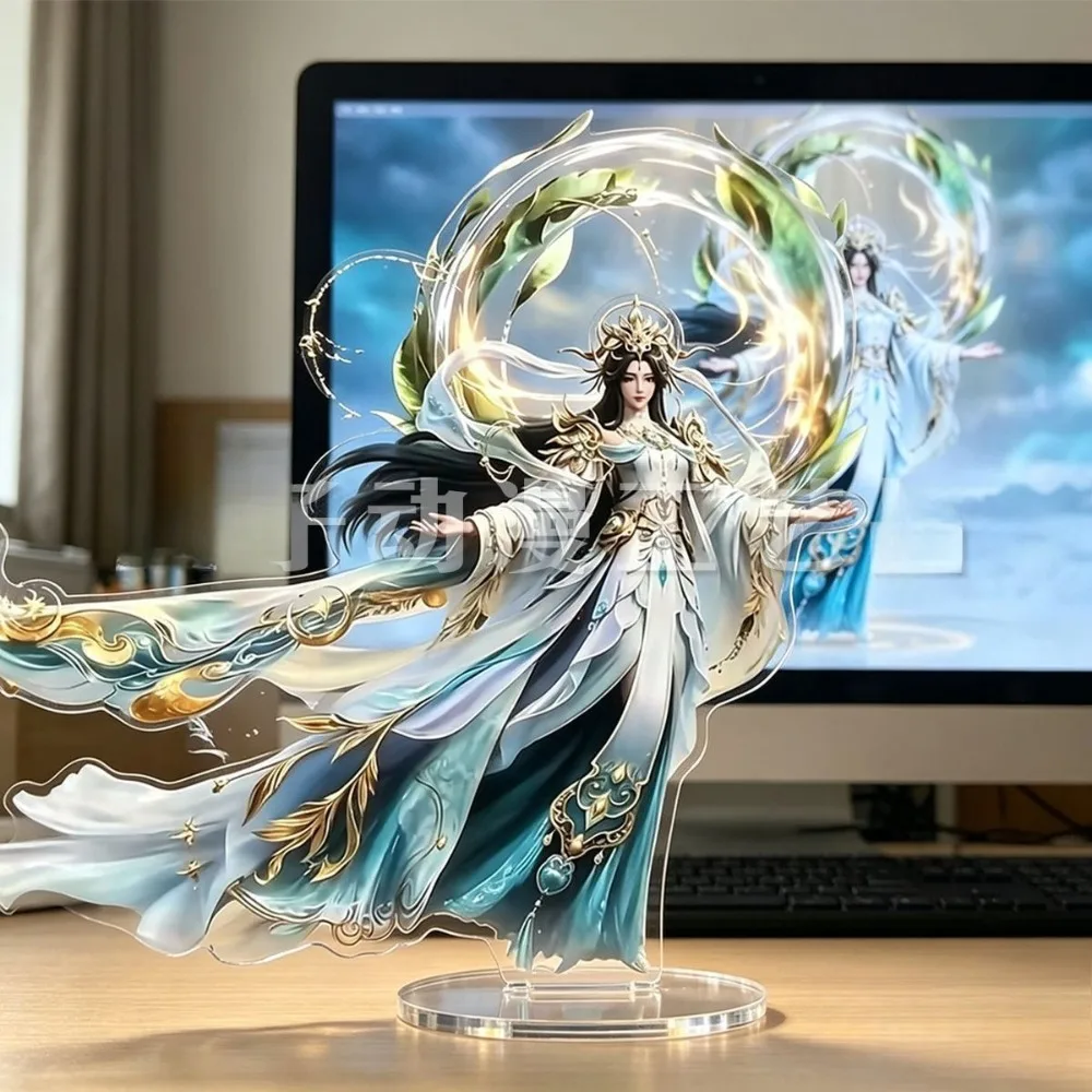New Anime Wan Mei Shi Jie Acti - Action Figure Stand ulasan dan harga