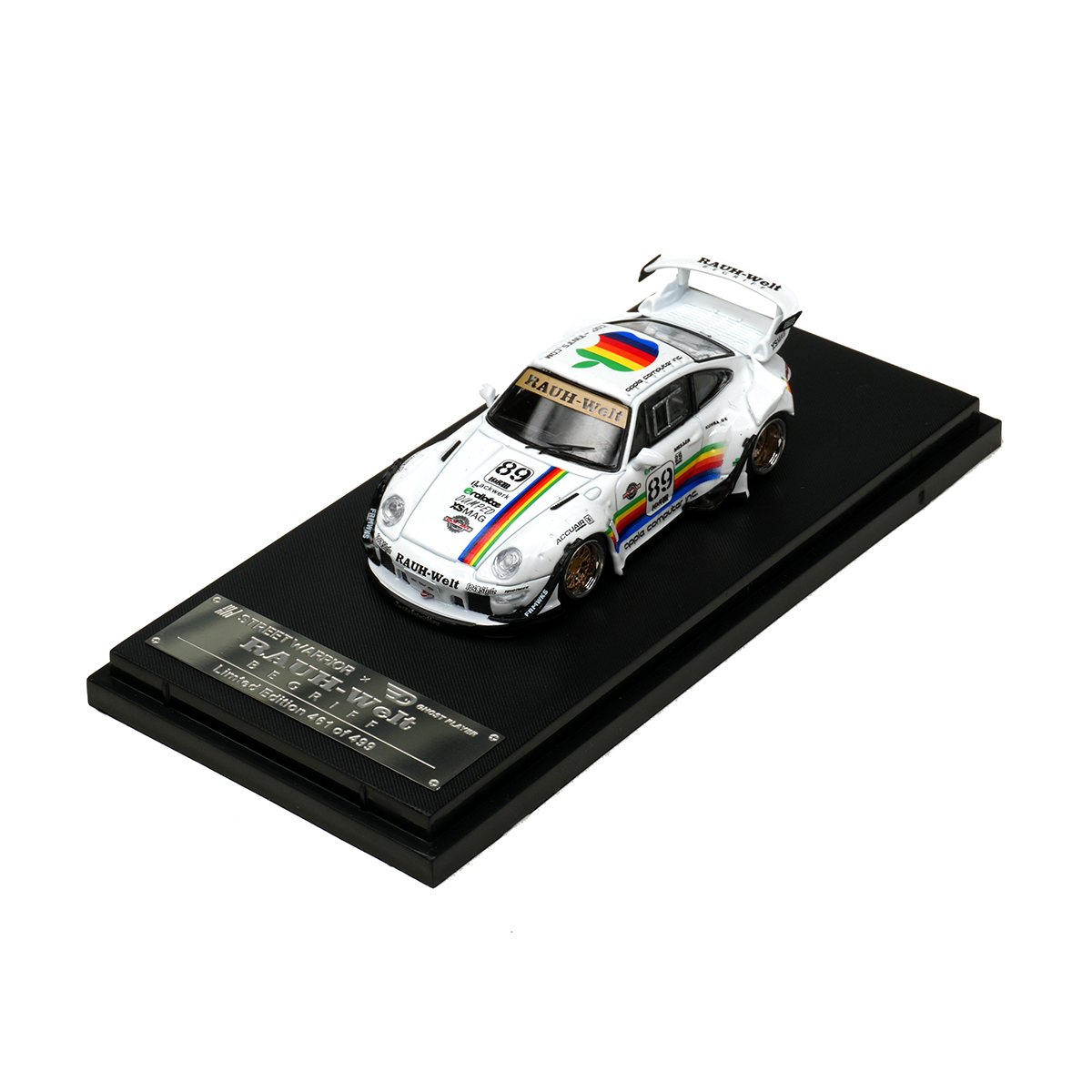 SW In Stock 1:64 RWB 993 Black - Die Cast Car 1 64 ulasan dan harga